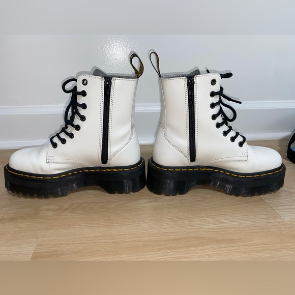 Dr. Martens Jadon Platform Boot - White Size 5 - Picture 7 of 8